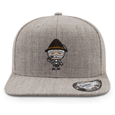 Da Oid Sinzer Grundfiguren Cap Kinder Grau Meliert Grasweg Front